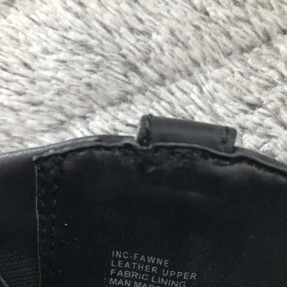 New and in immaculate condition. INC Fawne Genuine Leather black riding boots. - Picture 10 of 12